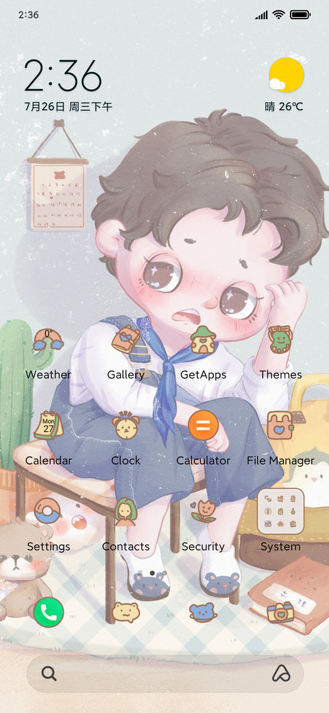 Cartoon boy preview