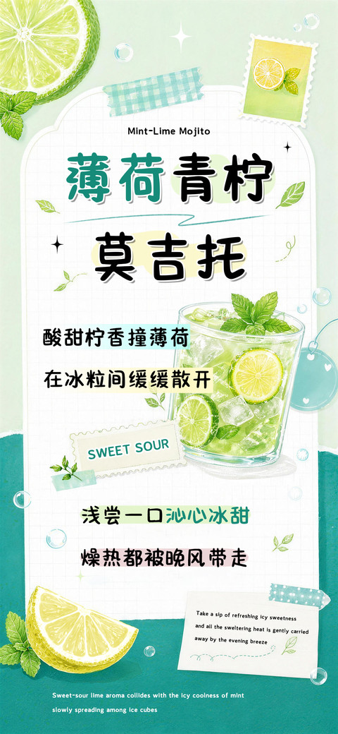 薄荷青柠莫吉托 preview