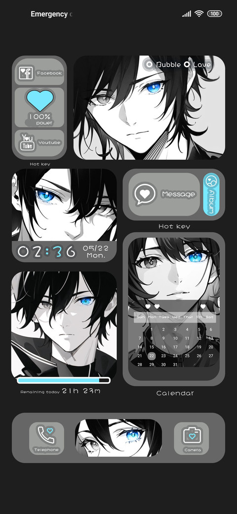 Youth blue eyes preview