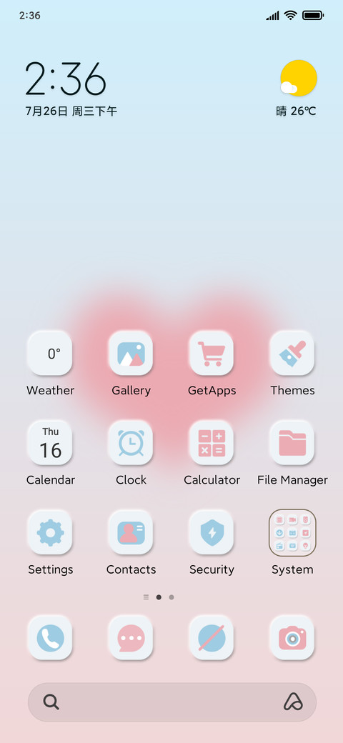 Pink Blue Minimal preview