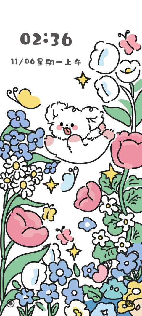 掉进花园的小狗 preview