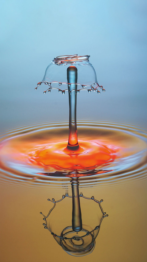 Freeze water droplets preview