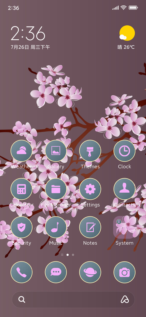 cherry flowers preview