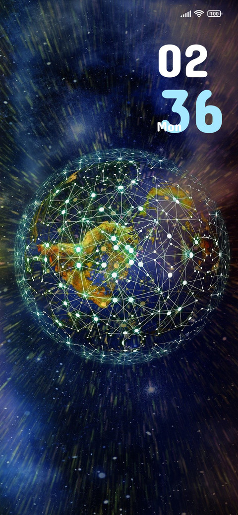 Blockchain Globe preview