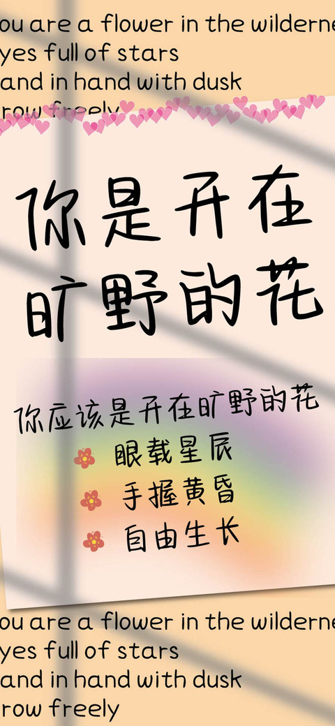 你是开在旷野的花 preview