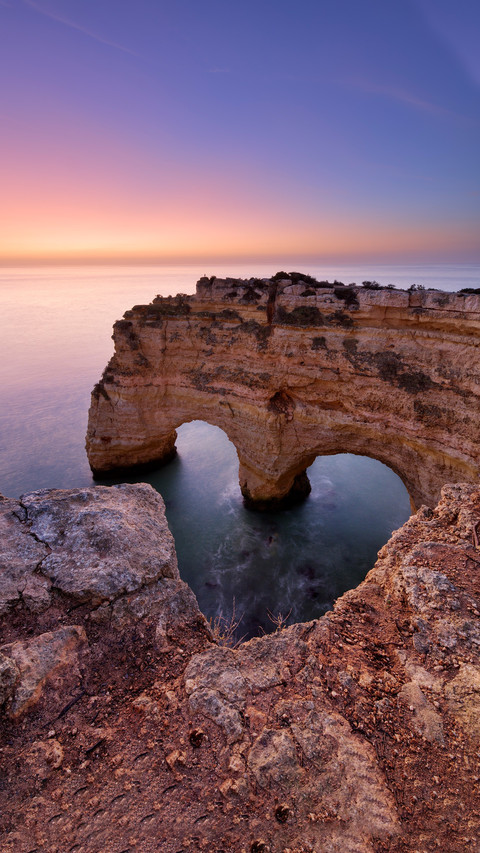 Driving along the algarve coastline preview