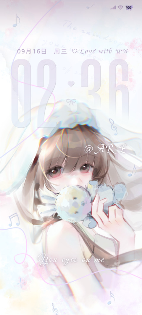 ins少女梦幻水彩 preview