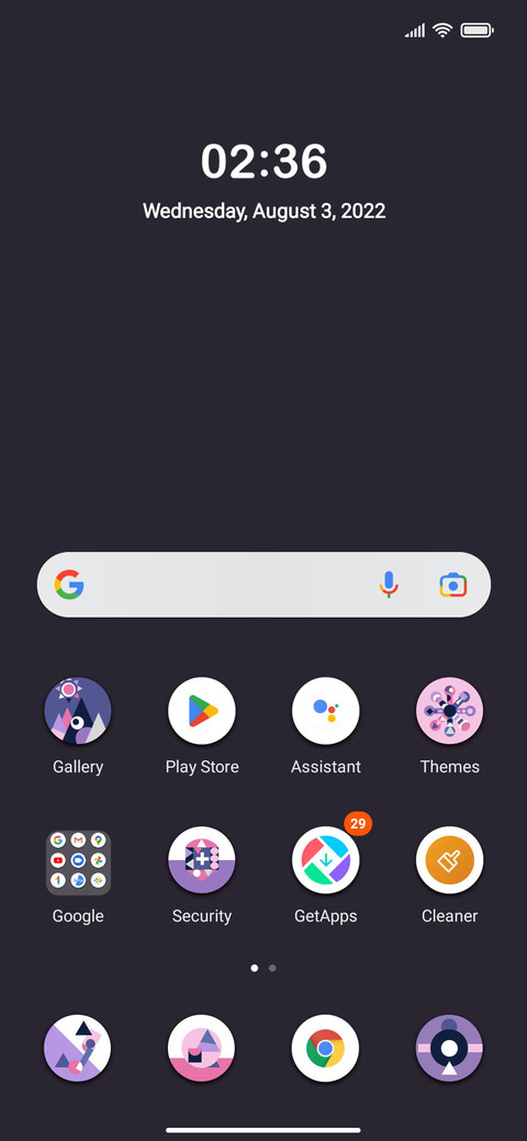 Antilla miui theme
