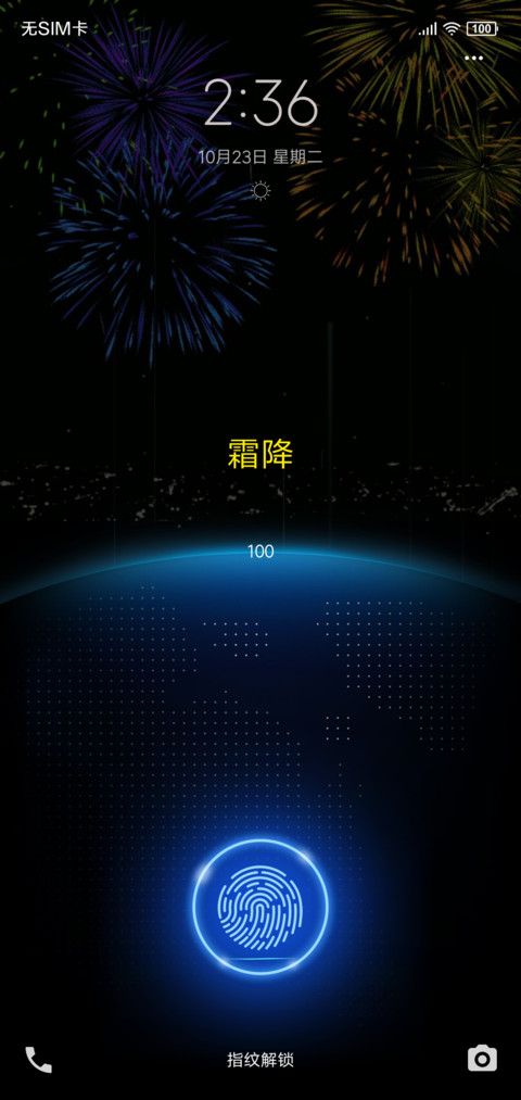 屏幕指纹 V10 preview