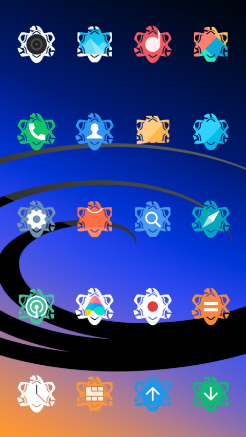 Round Neon_DWM3 preview