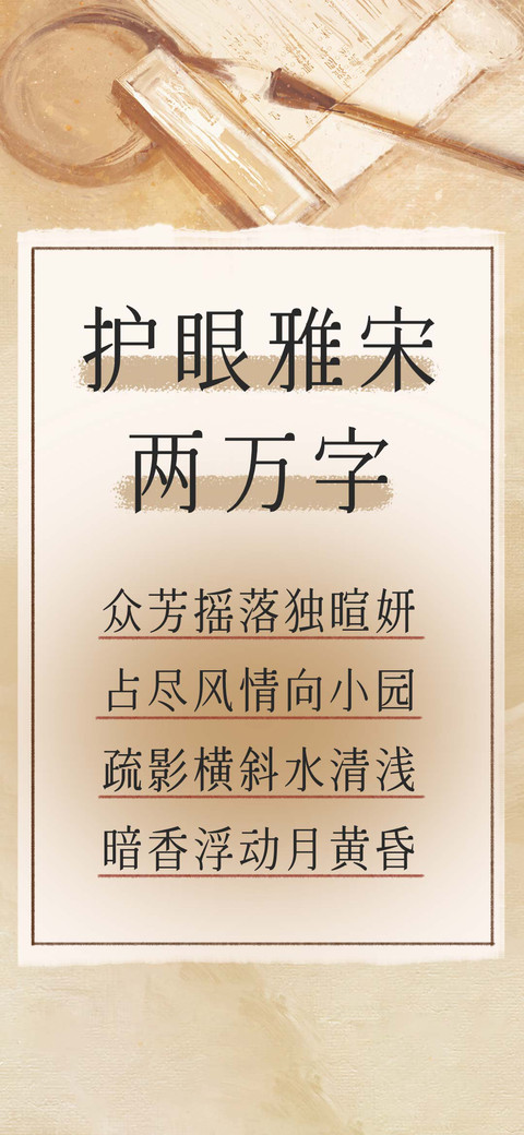 护眼雅宋两万字 preview