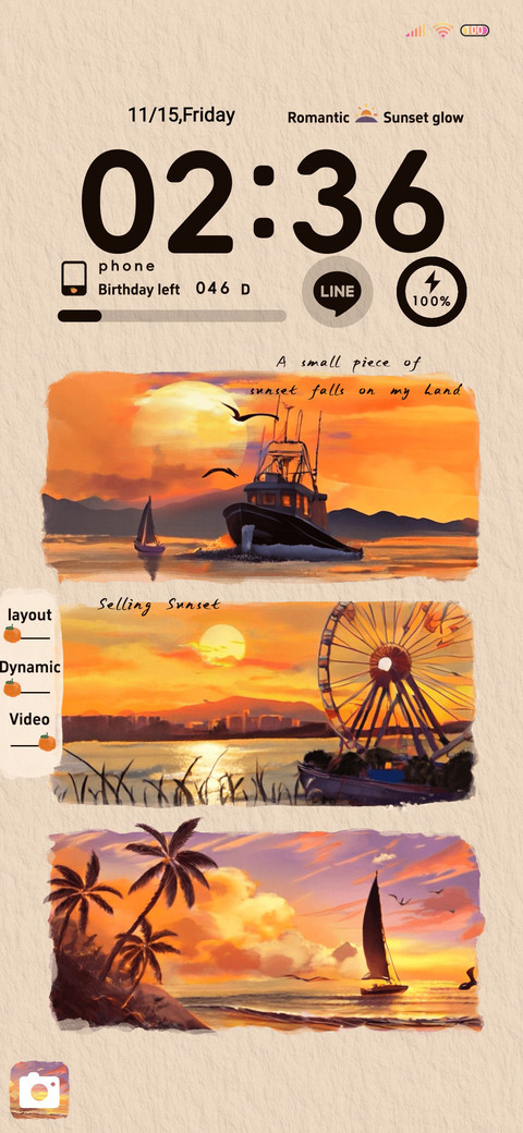 Oranges The sunset preview