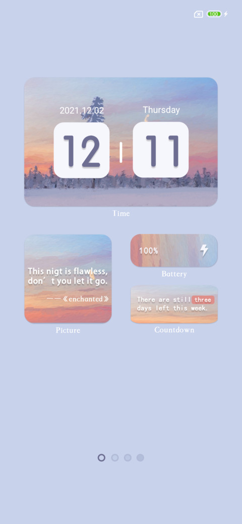 Sunset glow preview