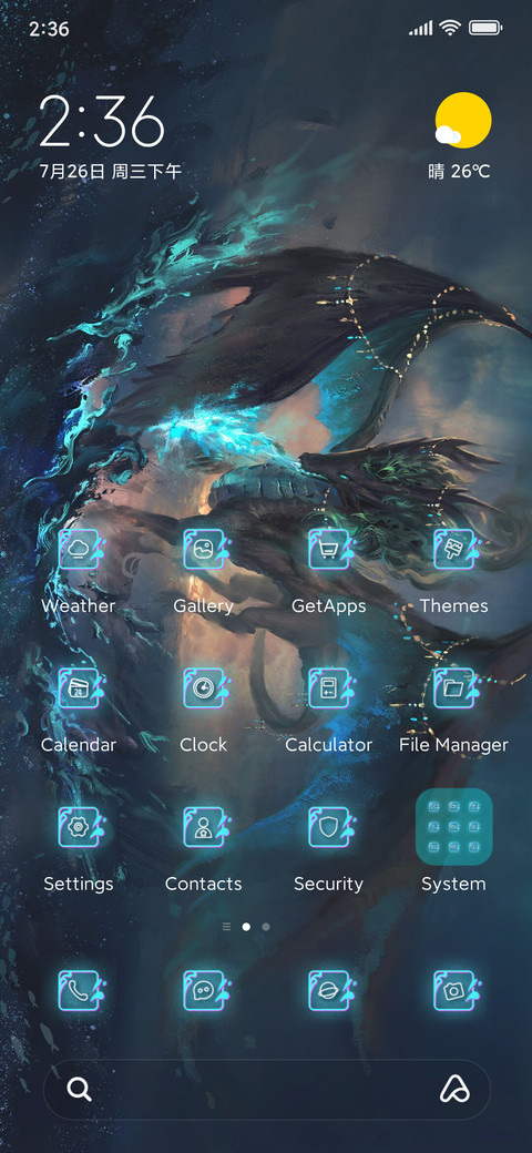 Blue dragon preview