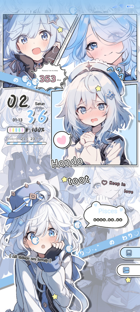 Water goddess girl preview