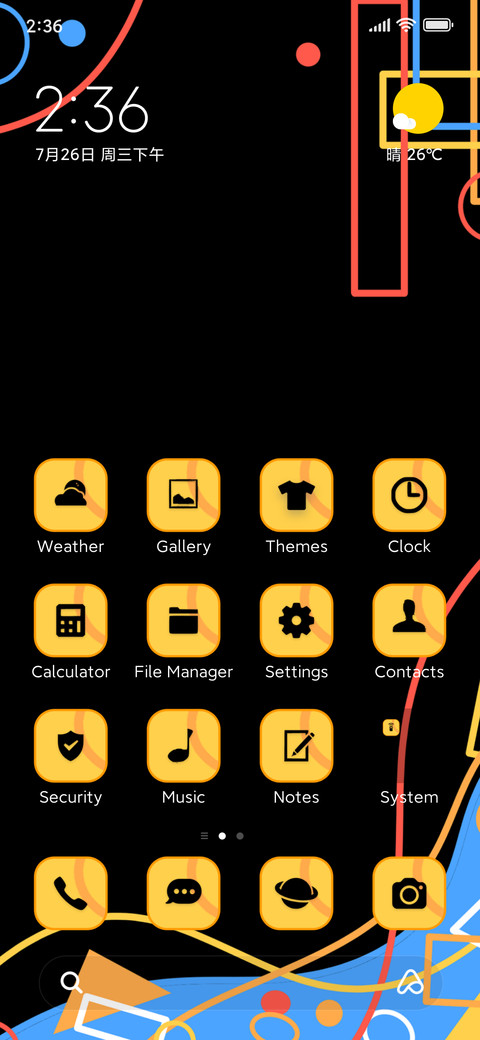 colorful geometry preview