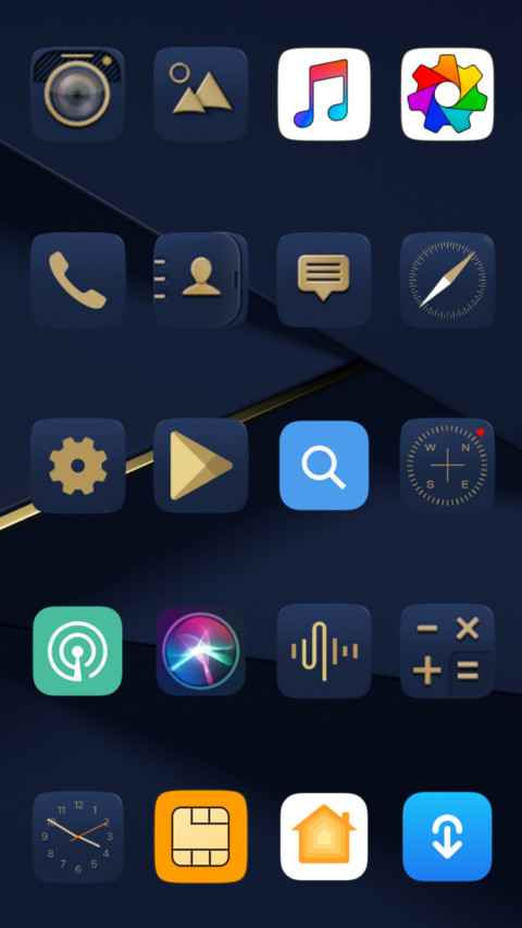 Deep Blue One UI preview