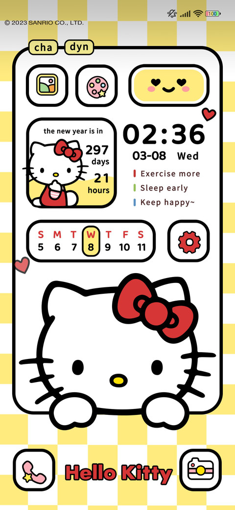 Bold lines cute preview