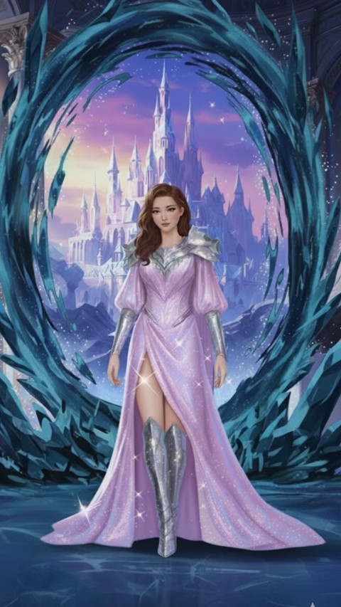 Glittery princess.png preview