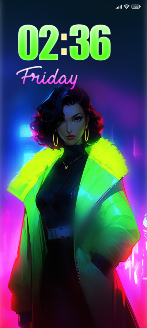 neon anime preview