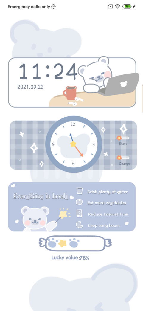 Cute little bear preview