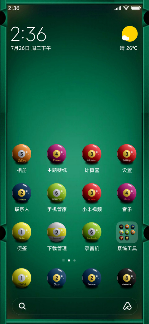 Billiards 3D preview