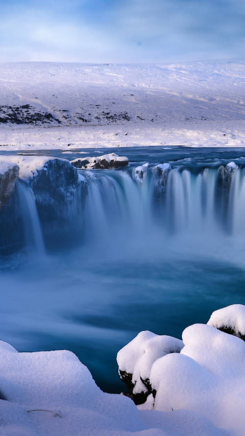The waterfall of the gods in iceland preview