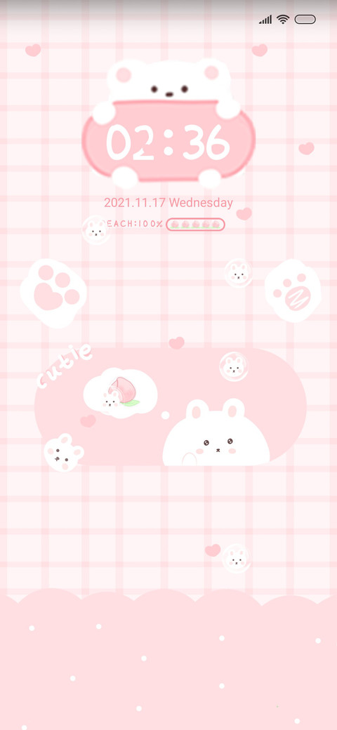 Bear bear peach preview