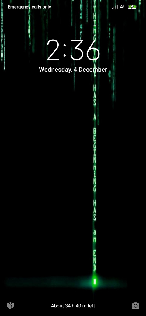 Matrix preview