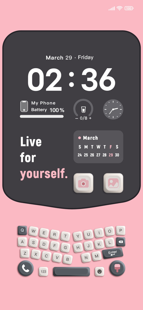 Candy keyboard preview
