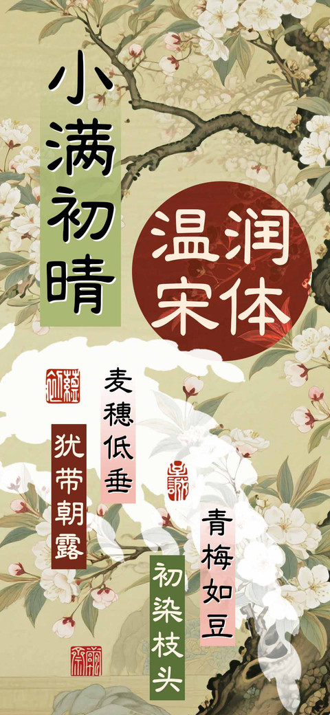小满初晴温润宋体 preview