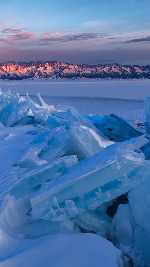 The frozen sayram lake preview