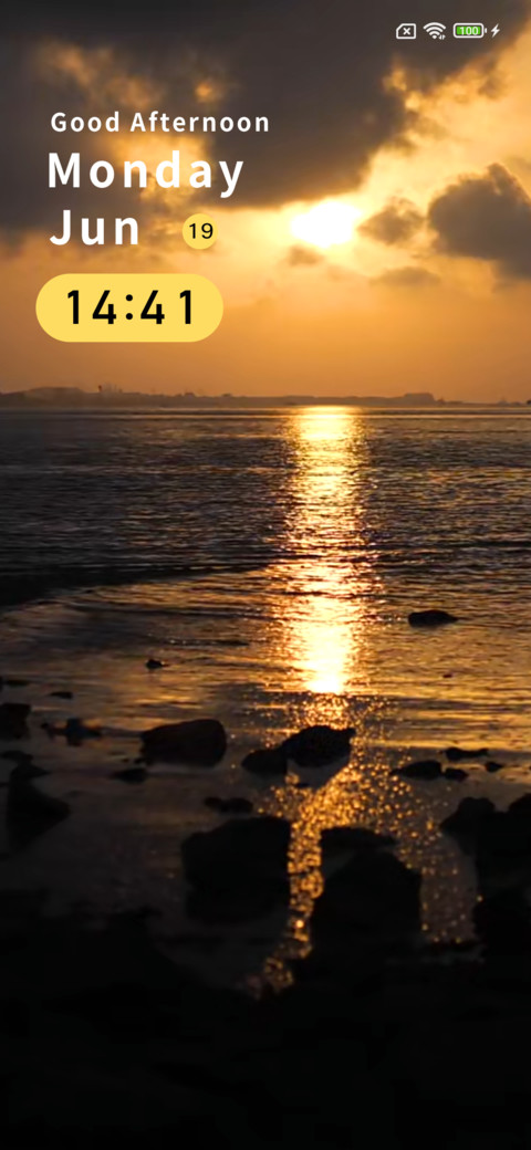 Sea sunset preview