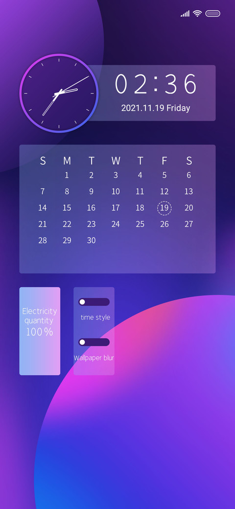 Gradient preview