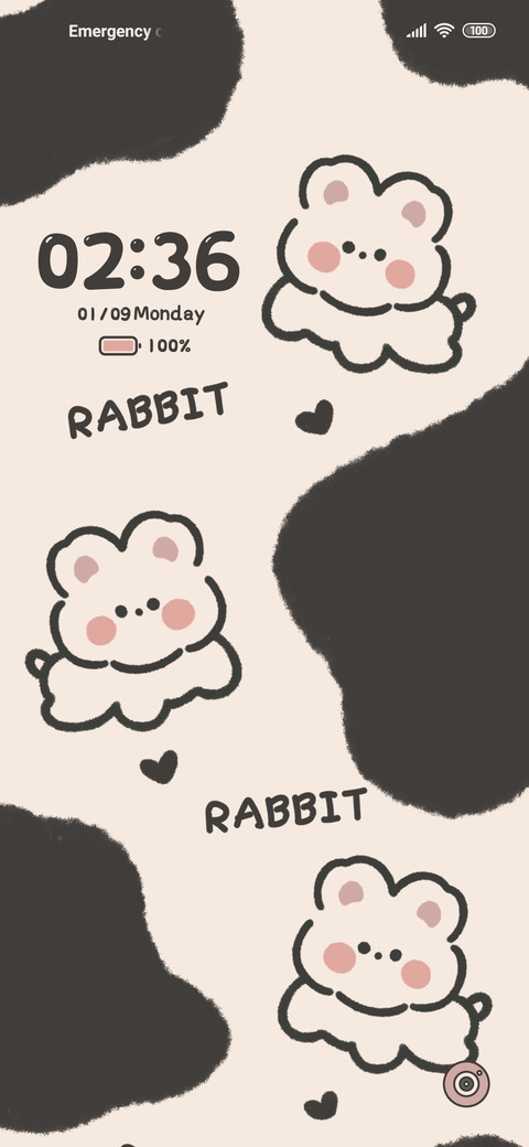 Milk tea rabbit preview
