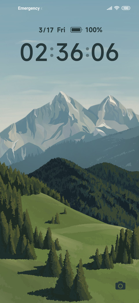 Mountain mirror preview