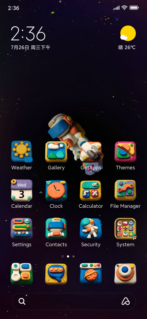 SpaceMan Clay preview