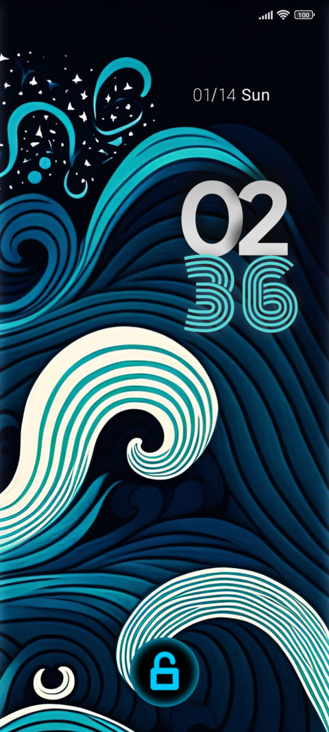 abstract waves preview