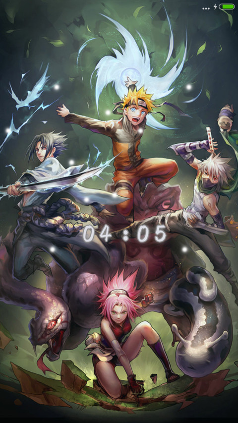 卡卡西【5锁屏+飘雪特效+音乐界面】 preview