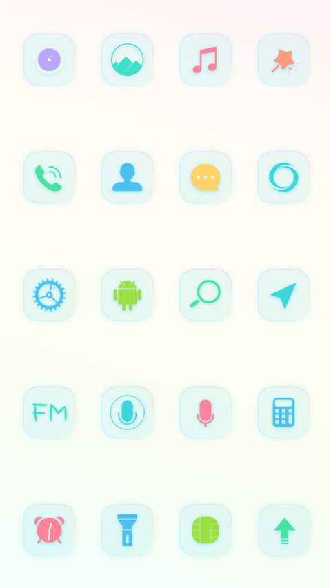 Pure color preview