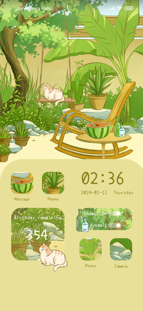 Garden cat preview