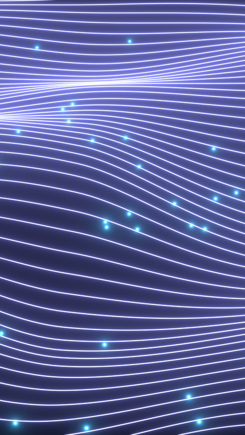 Lines emitting purple light preview