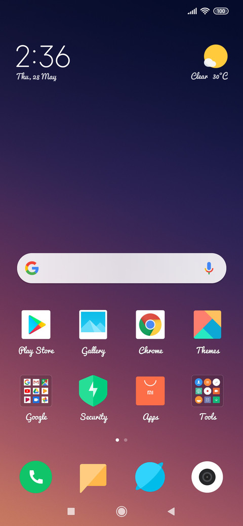 Franking miui theme