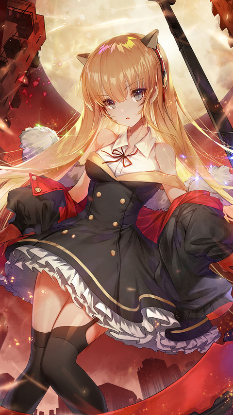 金发少女 preview