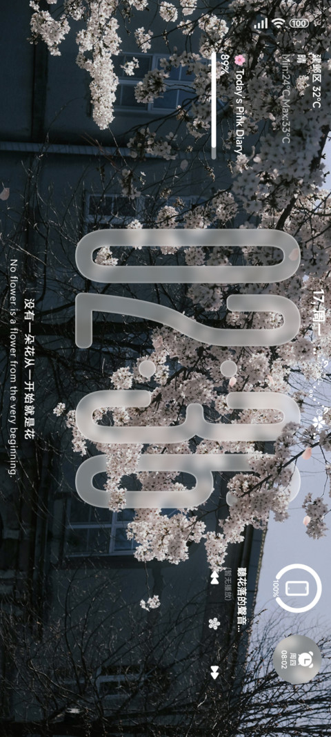 ins液态景深樱花 preview