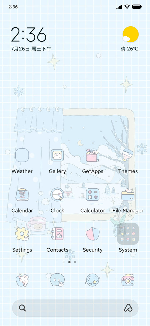 Winter window preview