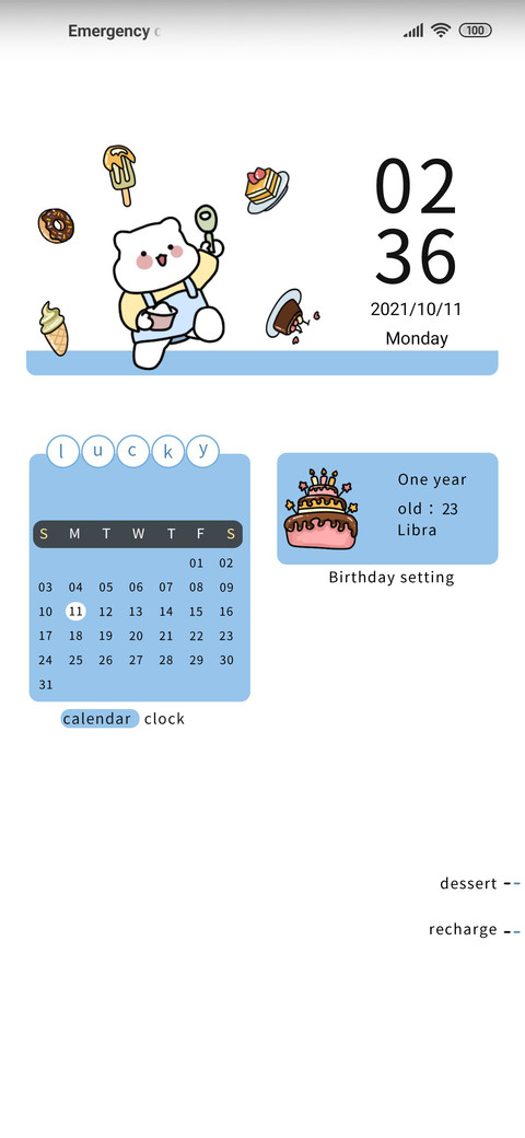 Cute bear sweet preview