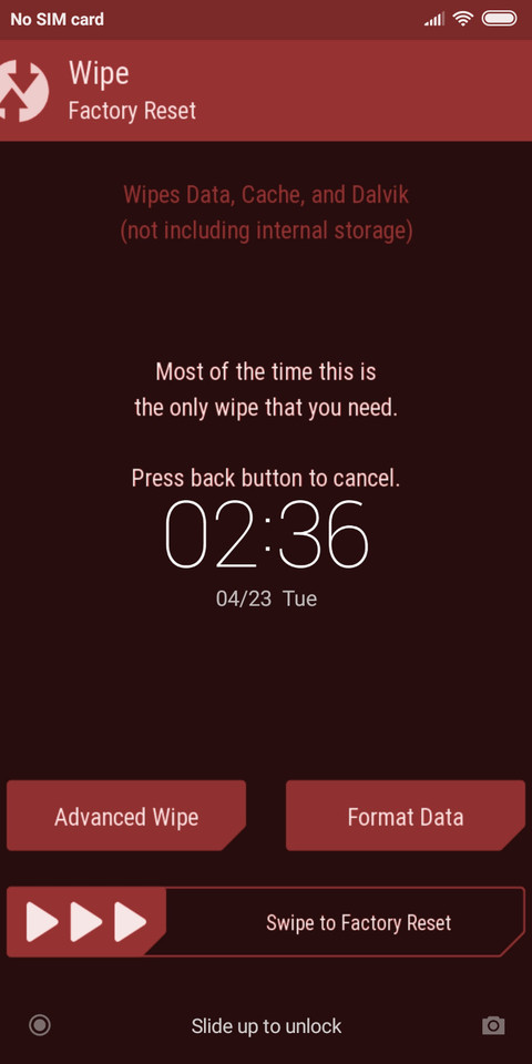 TWRP Mod Light preview