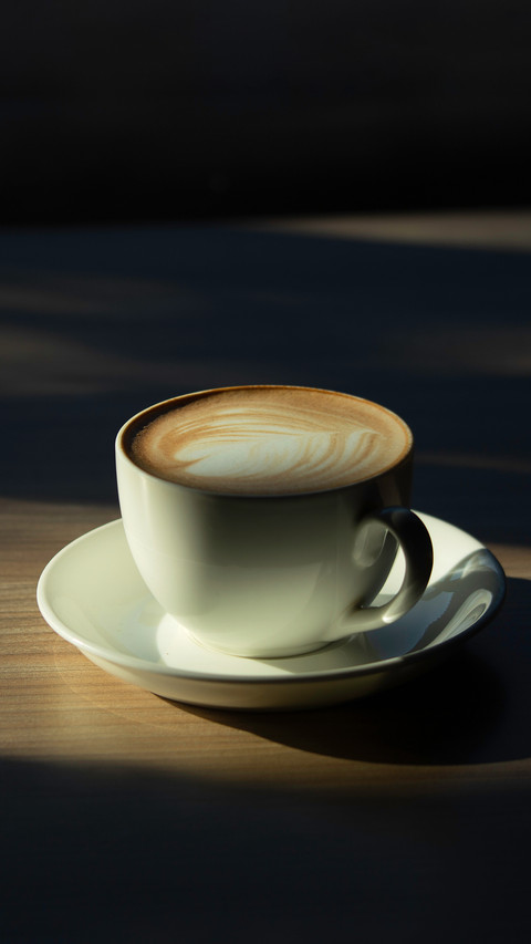 Coffee latte with milk for non-bitter lovers preview