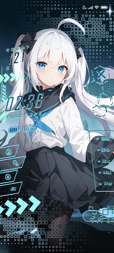 二次元对你有所期待 miui theme
